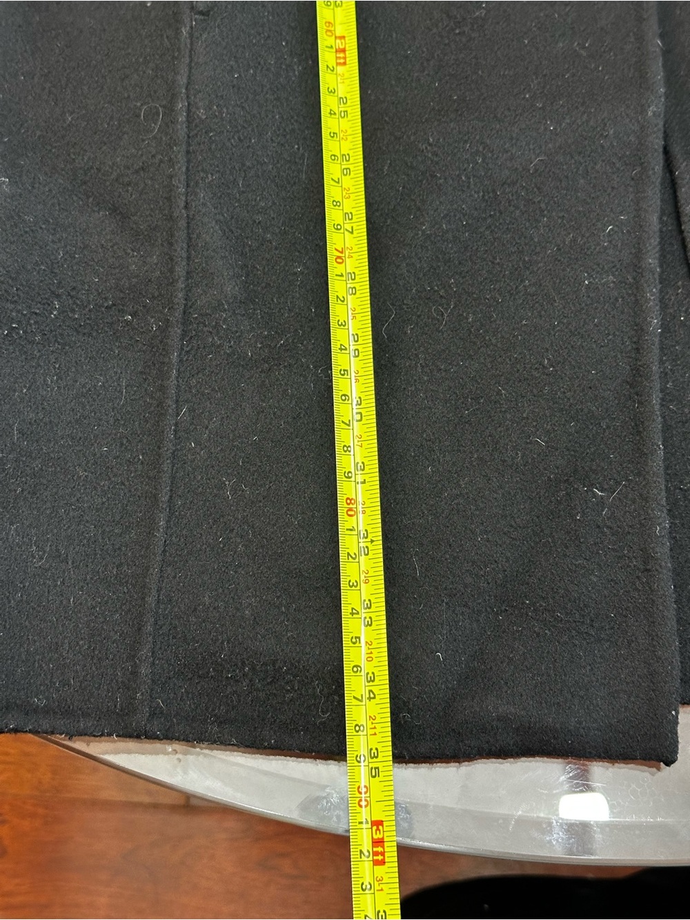 ACNE STUDIOS Black Wool Cashmere Elsa Doublé Overcoat Long Coat - Size 36 / US S - Picture 8 of 8